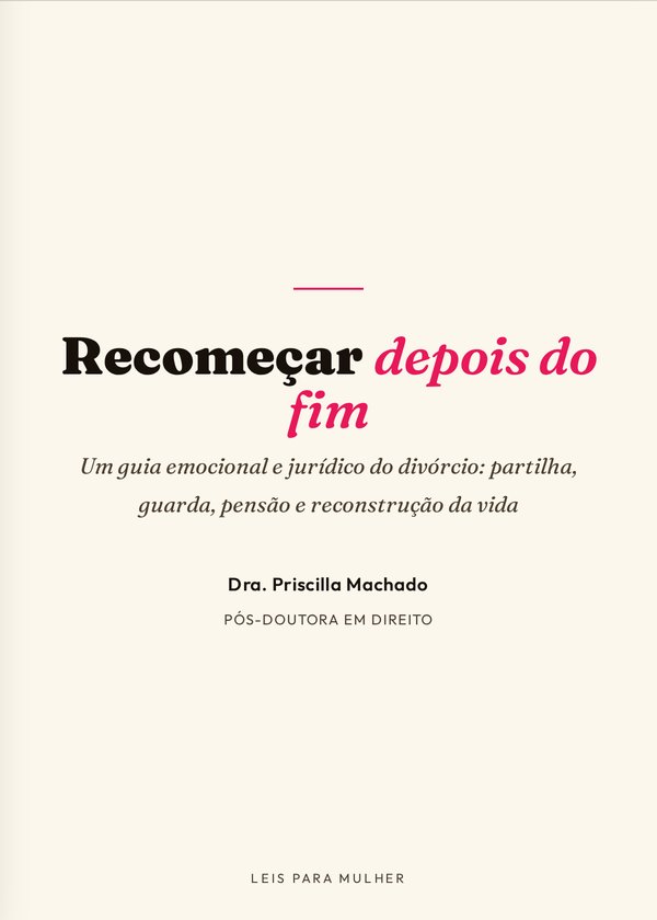 Capa do livro Recomeçar depois do fim